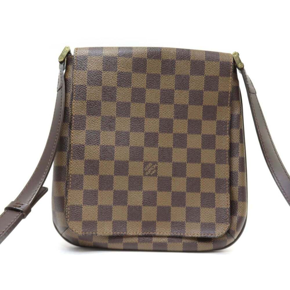 LOUIS VUITTON Authentic Brown Damier Shoulder Bag - Picture 2 of 8
